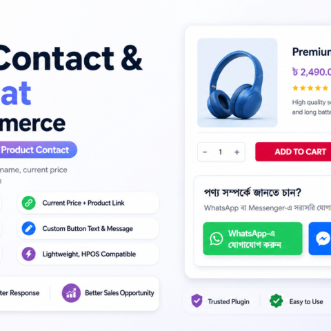 Product Contact & Social Chat for WooCommerce